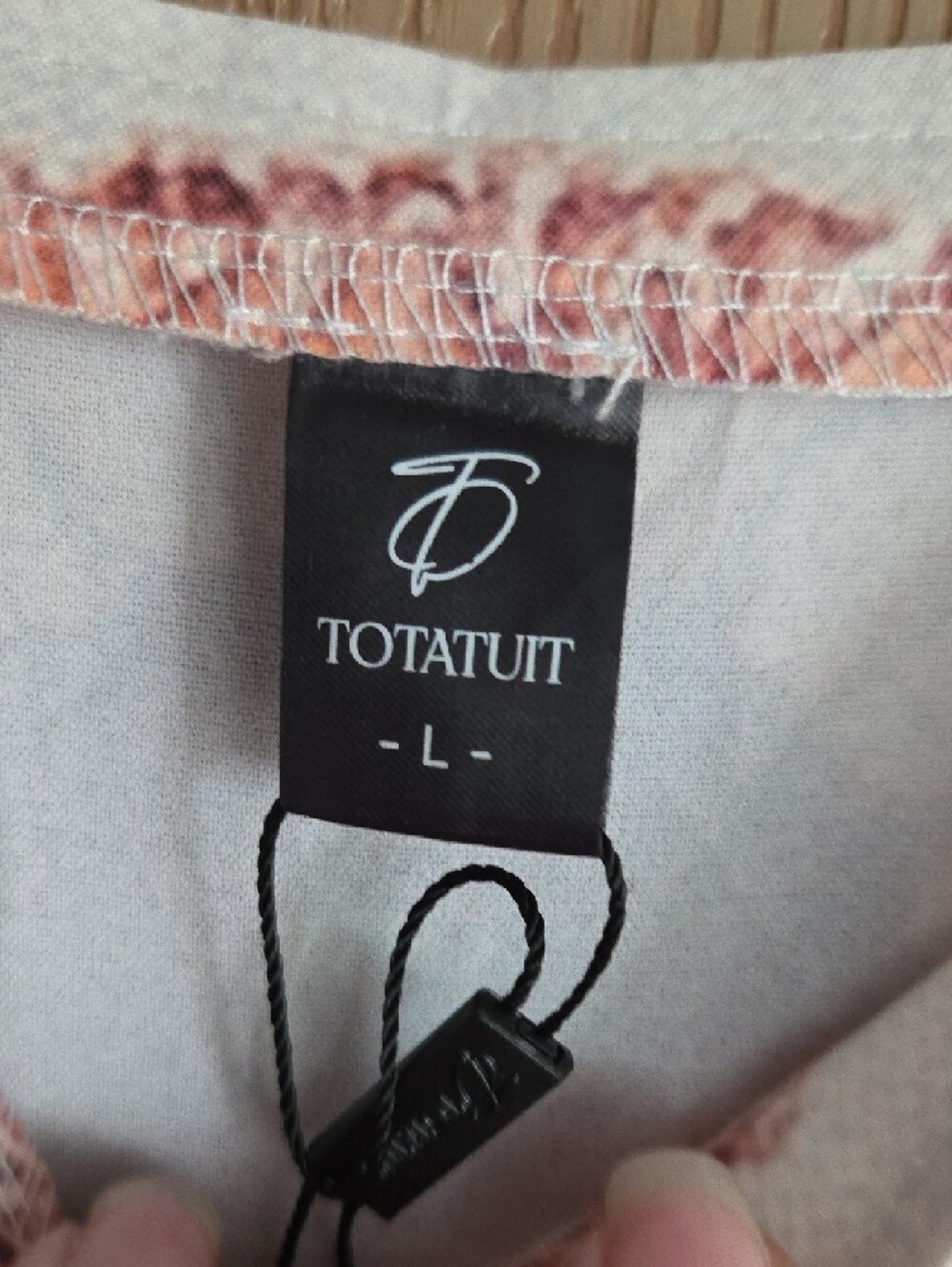 Floral NWT jumpsuit/overalls in Cream and Orange Boho Style - Picture 3 of 8
